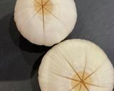新玉ねぎとキャベツとサラダチキンのスープ作り方1写真