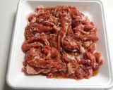 時短豚薄切り肉プルコギ☆旨辛コチュジャン作り方1写真