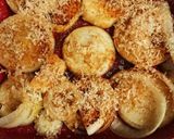 玉ねぎ(と大根)の焼きポン酢かつお節がけ作り方3写真