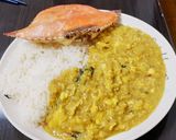 プーパッポンカレー(渡り蟹と卵カレー)作り方4写真