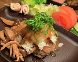 大根おろしの和風ハンバーグソース。作り方9写真