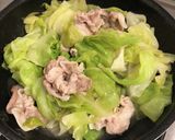 豚肉キャベツのポン酢ラー油がけ作り方4写真