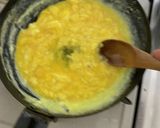 鶏そぼろとかきたまの餡掛け親子丼作り方7写真