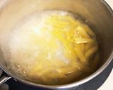 山メシ　ハンバーグペンネ　簡単作り方2写真