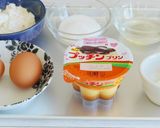ふわっふわ簡単♪「プリンケーキ」作り方1写真