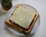 簡単!ピザトースト☆まるでピザ作り方3写真