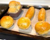 黒胡麻と胡椒のパン3種　食パンにも♪作り方20写真