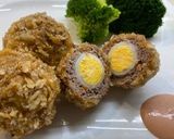 子供も喜ぶ我が家の簡単スコッチエッグ作り方11写真