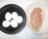 鶏玉チリ♪簡単漢方食養生作り方1写真