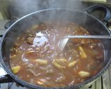 牛肉と玉ねぎタップリのハッシュドビーフ♪作り方15写真