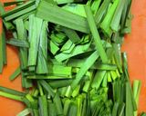 ニラ豆腐炒め作り方1写真