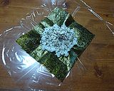 モノクロブーおにぎり【キャラ弁】作り方5写真