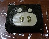モノクロブーおにぎり【キャラ弁】作り方11写真