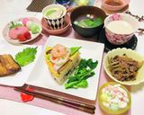 雛祭り・はまぐりのお吸い物・三つ葉・お麩作り方5写真