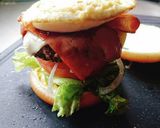 おうちカフェ★でっかいハンバーガー作り方7写真