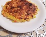 ノンオイル!ヘルシーお好み焼き風作り方4写真
