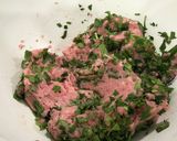 ミートボールと2種のチーズソース作り方1写真
