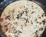 昆布と海苔の濃厚あさりクリームパスタ作り方3写真