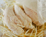 【ダイエット飯】もやしとささみレンジ蒸し作り方7写真