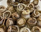 茄子と豚肉のくるくる焼き作り方7写真