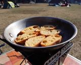 キャンプ飯★簡単シンプルフレンチトースト作り方4写真