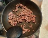 ひき肉とピーマンのオイスター丼作り方3写真