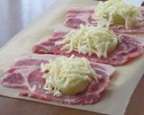 豚ロース肉で巻いて！じゃがチーズフライ作り方3写真