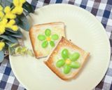 ♡クリームチーズのお花トースト♡作り方2写真