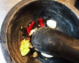 タイ料理ソムタム！青パパイヤの辛いサラダ作り方2写真
