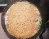絶品☆鶏肉とアスパラガスのクリームパスタ作り方4写真