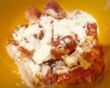 鶏肉と茄子とピーマンの麺つゆバター炒め♪作り方2写真