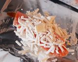 新玉ねぎと春キャベツのチーズホイル焼き作り方1写真