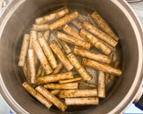 簡単　常備菜✨やみつき　新ごぼうの漬物作り方4写真