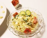 焼き鳥丼&サラダパスタ&ヨーグルト☆作り方4写真