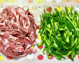 青椒肉絲風＊豚とピーマンのケチャップ炒め作り方1写真