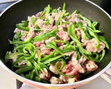 青椒肉絲風＊豚とピーマンのケチャップ炒め作り方4写真