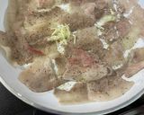市販のステーキしょうゆで豚丼♪豚バラで！作り方6写真