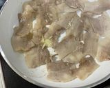 市販のステーキしょうゆで豚丼♪豚バラで！作り方7写真