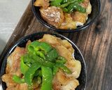 市販のステーキしょうゆで豚丼♪豚バラで！作り方15写真