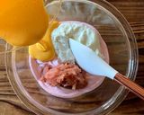全卵使用桜ヨーグルトアイス作り方6写真