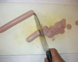白菜魚肉ソーセージのレモン和え♪簡単作り方4写真