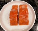 サーモンの塩レモンタルタル焼き作り方1写真