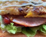 我が家のハンバーグサンド作り方8写真