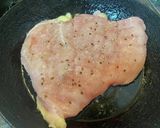 俺流!柔らか鶏ムネ肉のガーリックステーキ作り方5写真