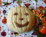 ♪かぼちゃの顔した･ハロウィンパン♪作り方10写真