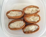 ビーツ&チェダーチーズのいなり寿司作り方4写真