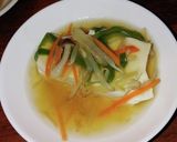 豆腐の野菜あんかけ作り方4写真