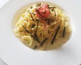 白菜&たらこクリームパスタ♡&サラダ♡作り方6写真