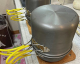 ソロキャンプ用・鮭と舞茸の炊き込みご飯作り方6写真