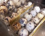 ミョルチアルうずらの醤油煮作り方1写真